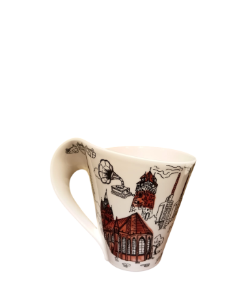 Villeroy & Boch, Cities of the World, Becher mit Henkel, Hannover - 0,30 l