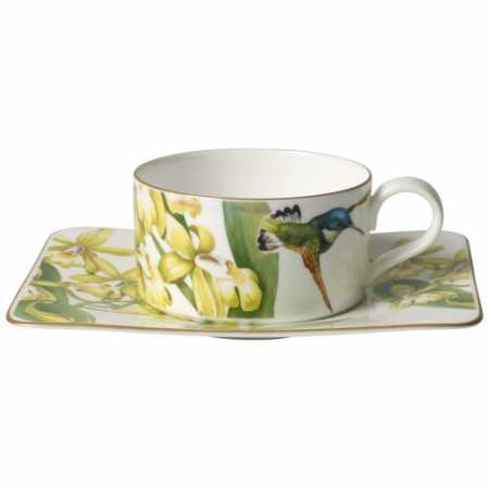 Villeroy & Boch, Amazonia, tea cup and saucer, 2 pcs.