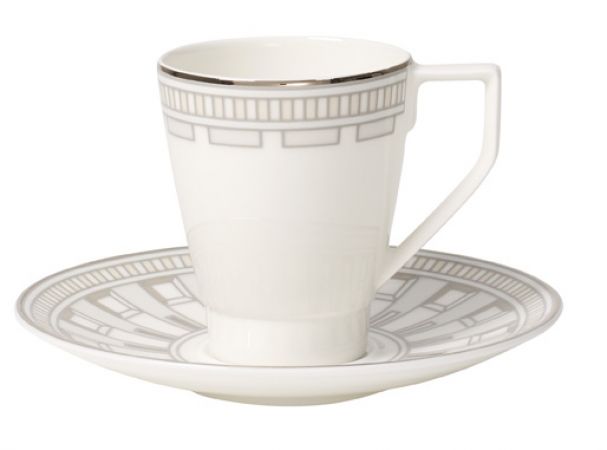 Villeroy & Boch, La Classica Contura, Mocha/Espresso cup, 2 pcs.