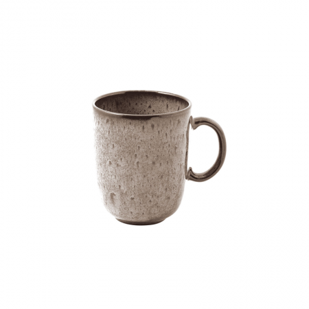 Lave beige mug with handle