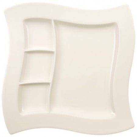 Villeroy & Boch, NewWave, Grill Platte klein, 27x27 cm