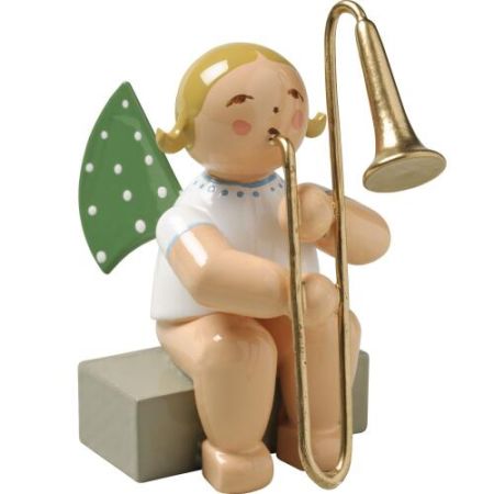 Wendt & Kühn, 650/29a Engel mit Zugposaune