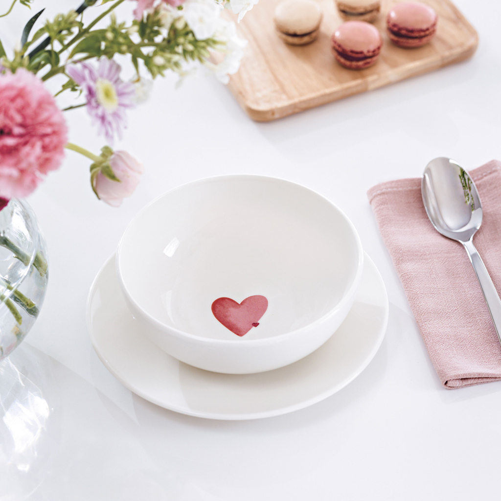 Villeroy & Boch, With Love, Sending Love, Müslischale, 590 ml