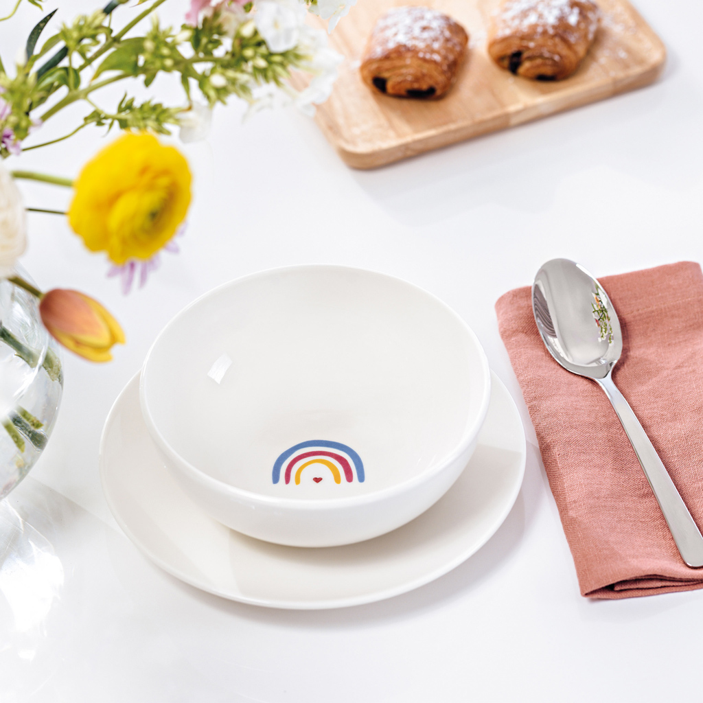 Villeroy & Boch, With Love, Be Happy, Müslischale, 590 ml