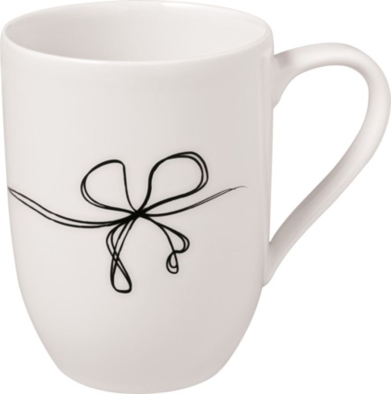 Villeroy & Boch, Statement Becher mit Henkel "Happy Birthday" 2er Set