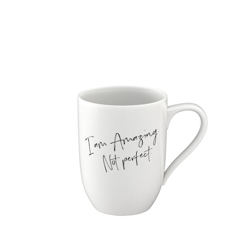 1016219655, Villeroy & Boch, Statement Becher mit Henkel, I am Amazing not Perfect