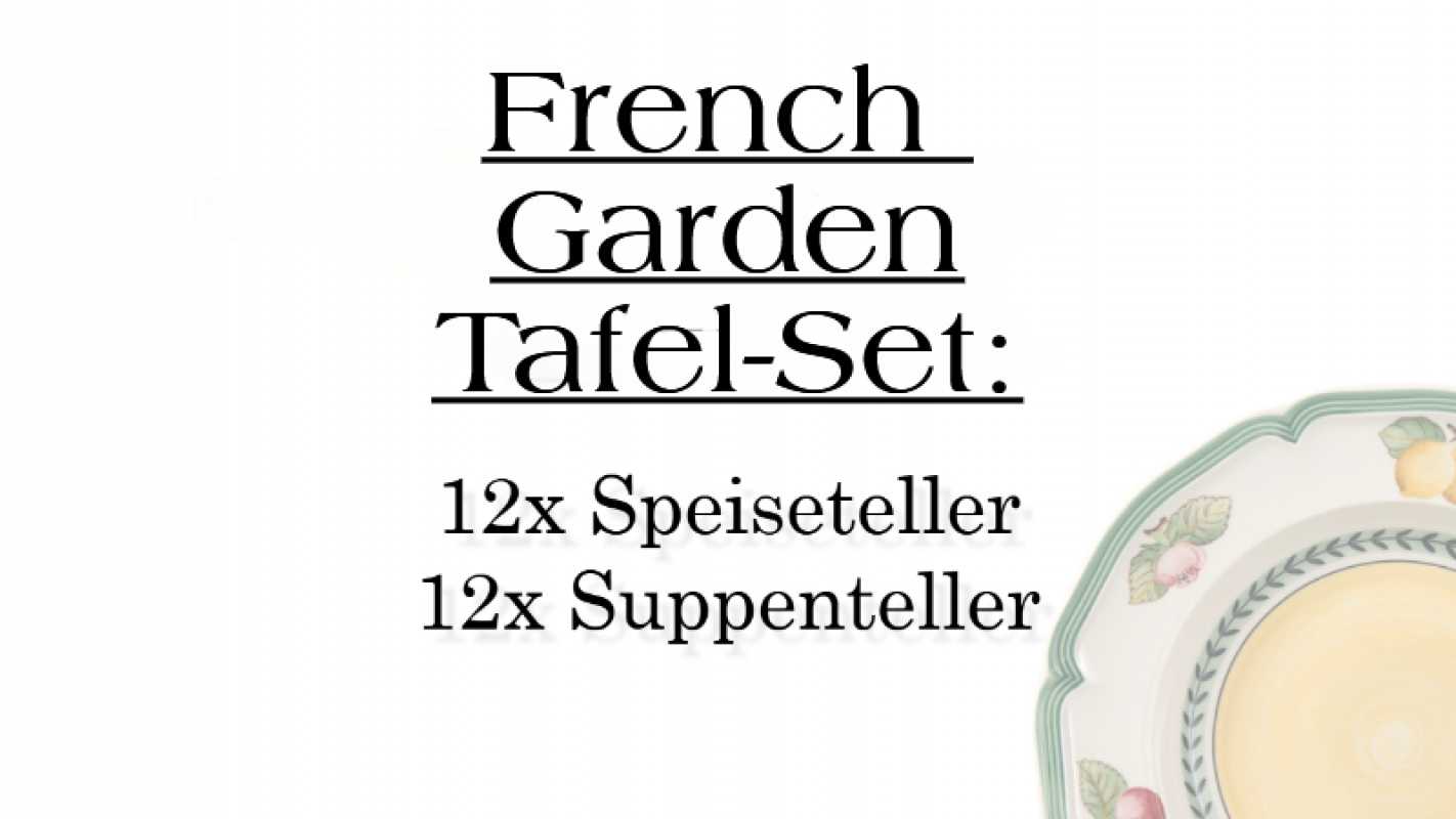 1022814003 French Garden Fleurence, Tafel-Set, 12 Personen1022814003 French Garden Fleurence, Tafel-Set, 12 Personen