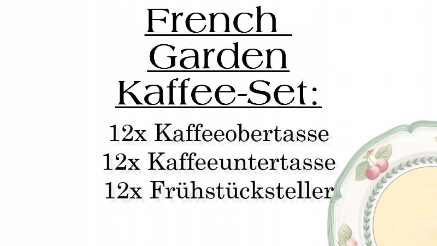 1022814005 French Garden Fleurence, Kaffee-Set, 12 Personen