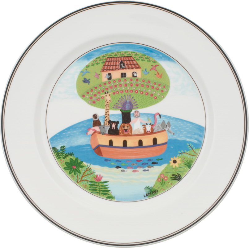 1023372623 Design Naif, dinner plate noah's ark