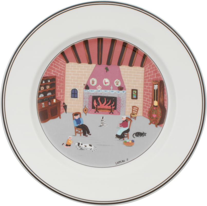 1023372646 Design Naif, breakfast plate fireplace