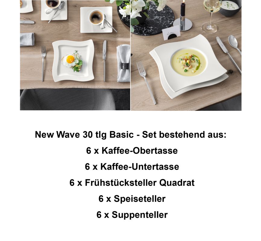 1025251002 NewWave 30 tlg Basic-Set
