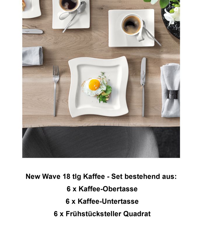 1025251006 NewWave 18 tlg Kaffee Set