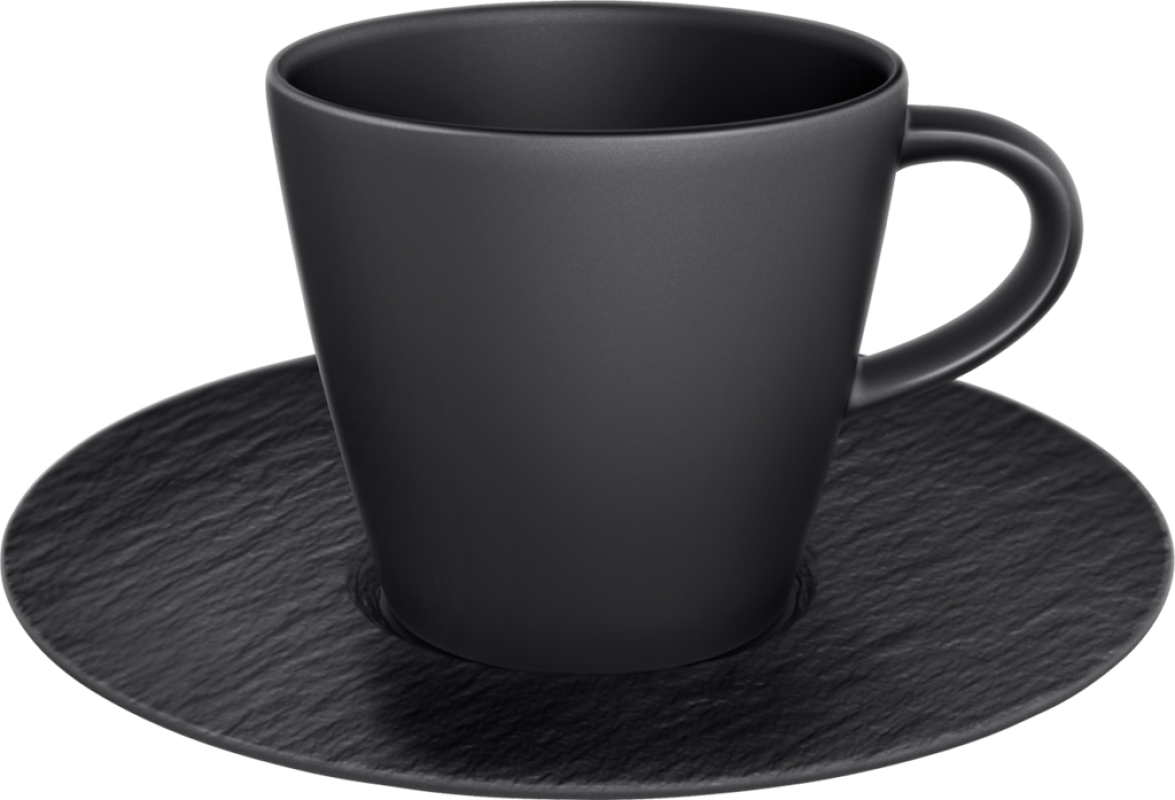 1042391290 Manufacture Rock, coffee cup with saucer, 2 pcs.