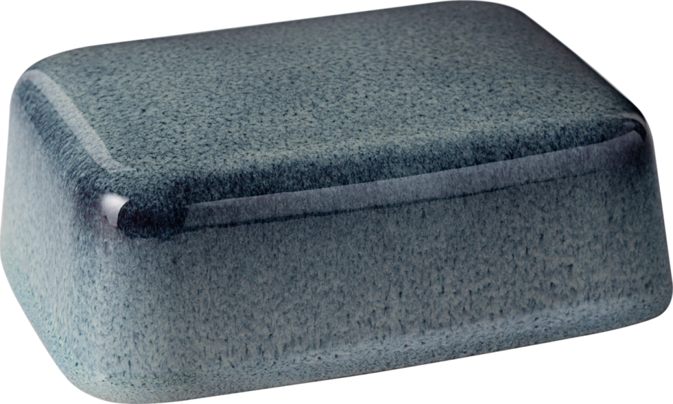 1042591800 Lave gris, butter dish