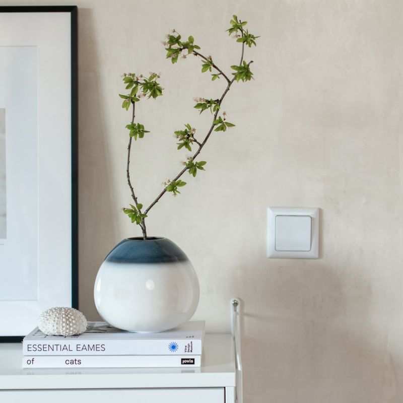 1042865071, Villeroy & Boch, Lave Home, Vase Drop bleu small