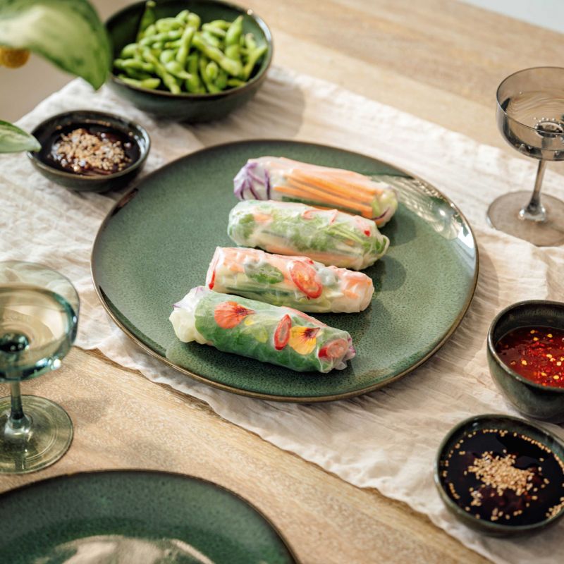 1042592910 Lave gris, serving platter