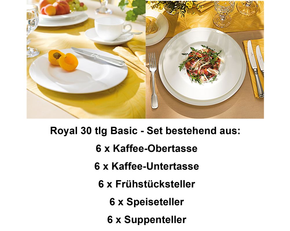 1044121002 Royal,, Basic-Set, 6 Personen
