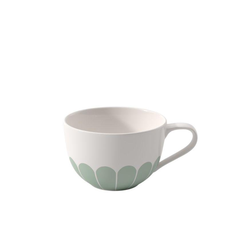 1045501240 Fleur vert, Cappuccino - cup