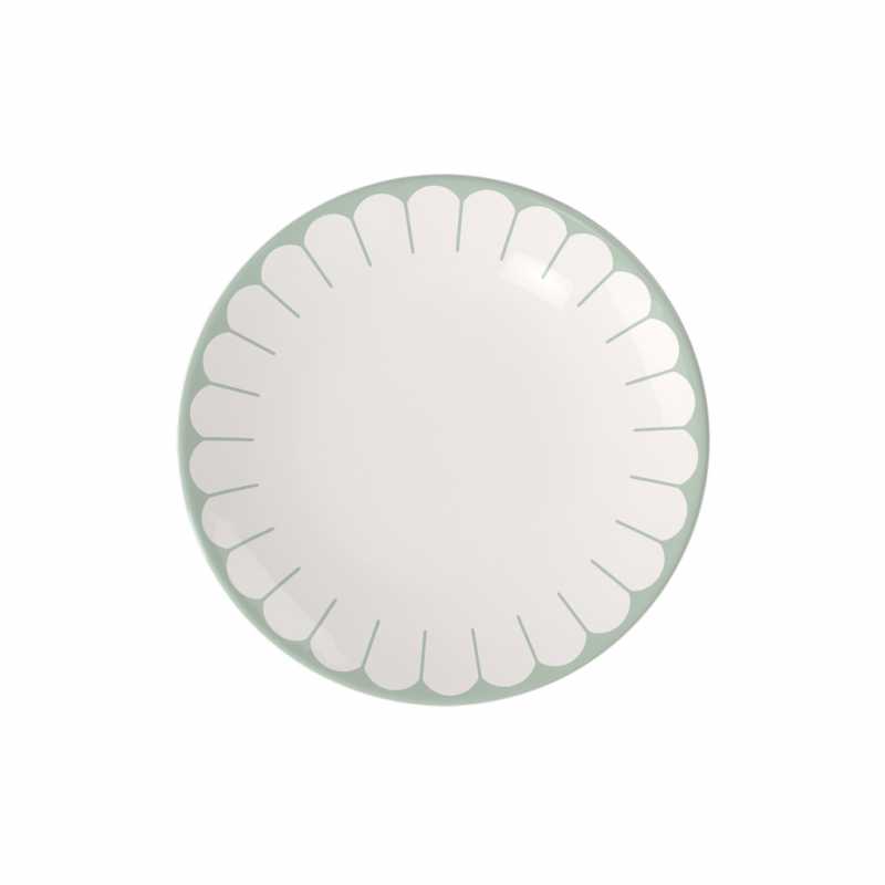 1045502621 Fleur vert, Speiseteller 27 cm