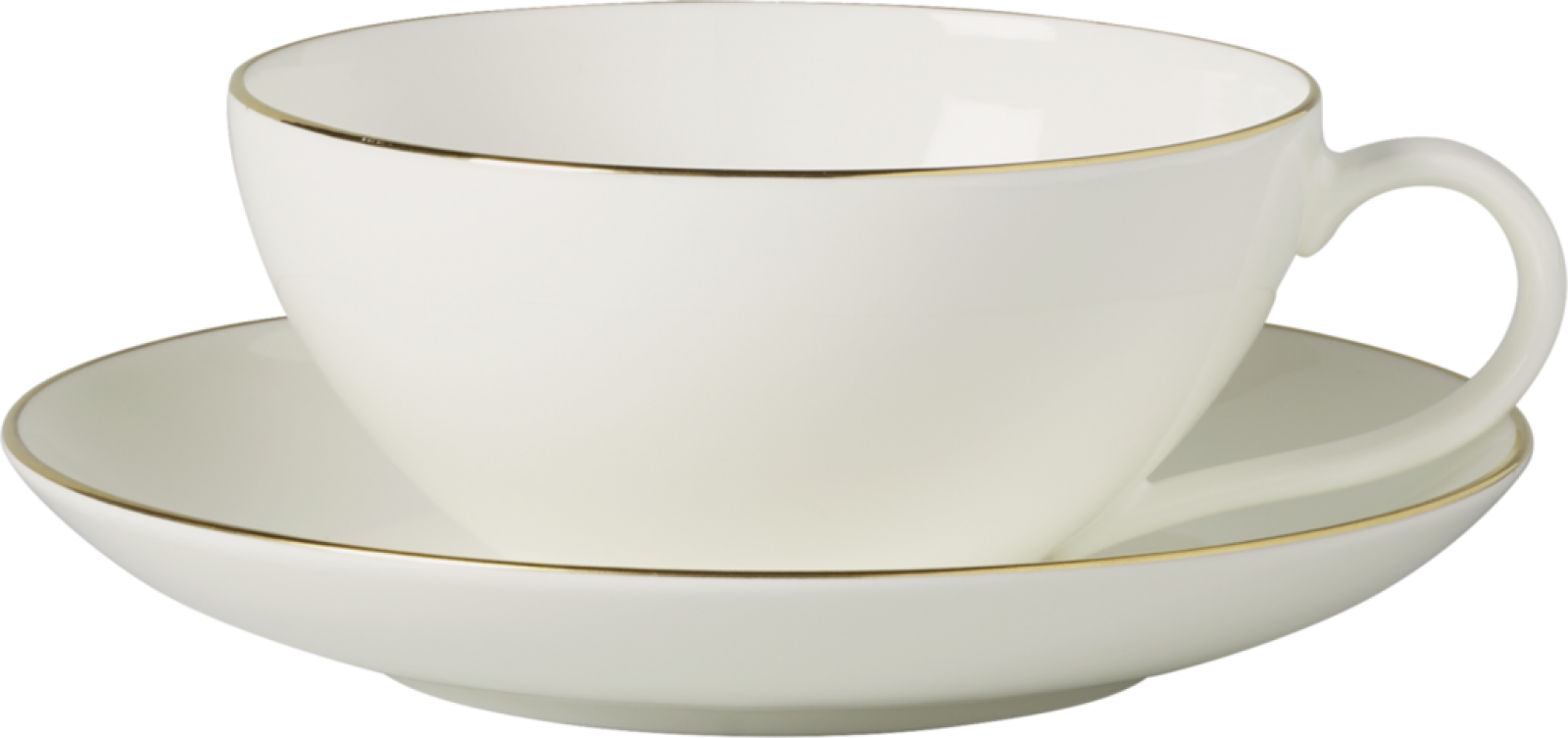 1046531260 Anmut Gold, teacup with saucer, 2 pcs.