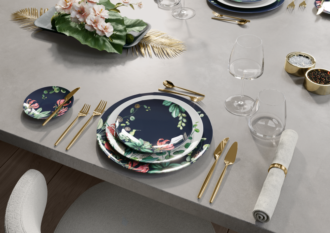 1046552641 Avarua, dessert/breakfast plate 2, blue