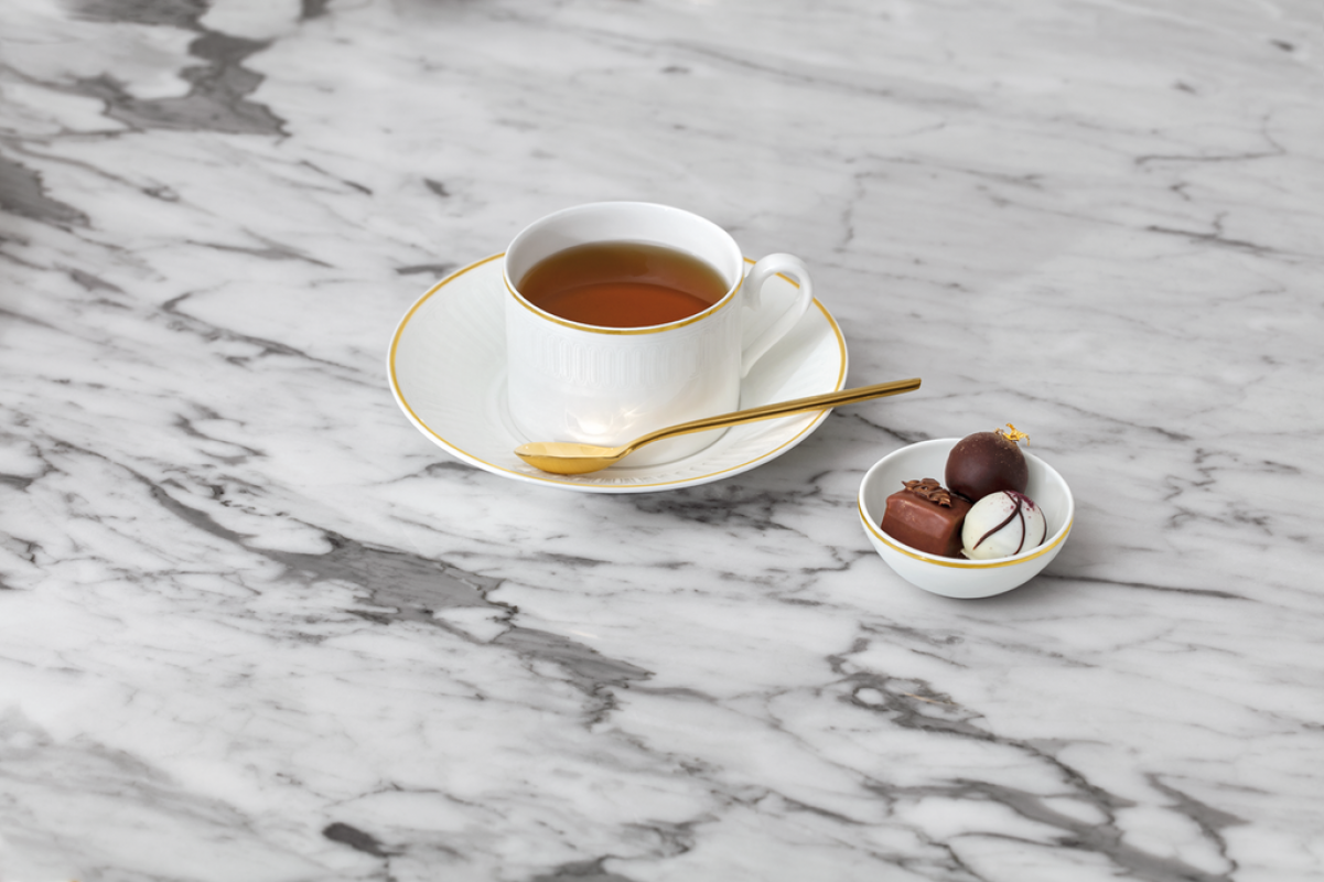 1046611260 Chateau Septfontaines, teacup with saucer, 2 pcs.