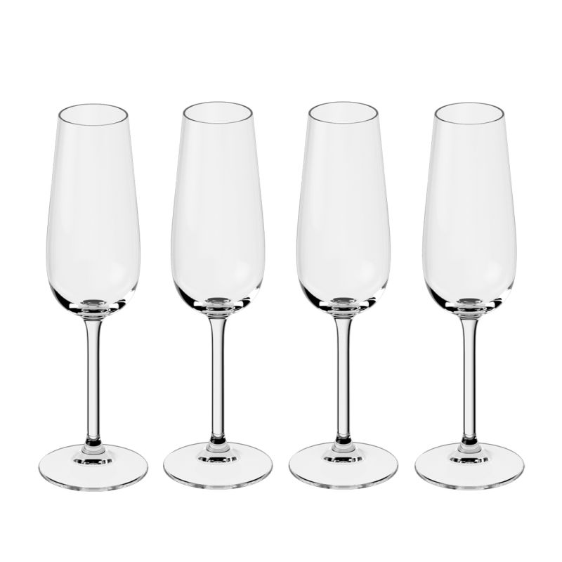 1137818130 Purismo Champagner Glass 4 pcs