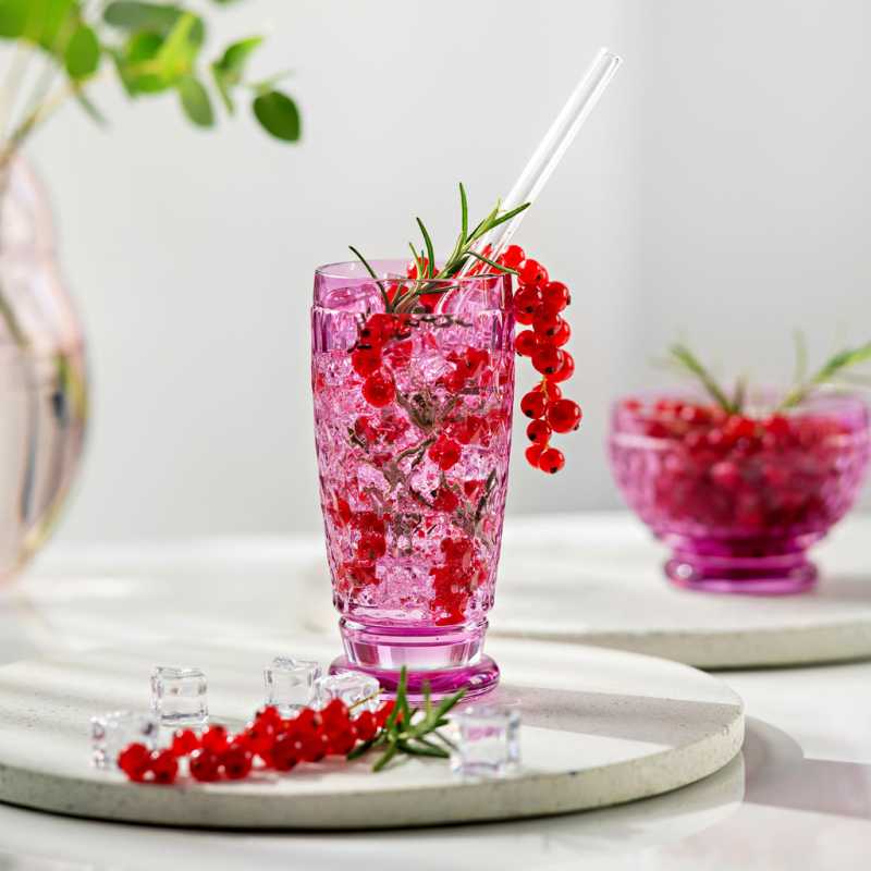 Villeroy & Boch, Boston coloured Berry, Longdrink-Glas, 300 ml