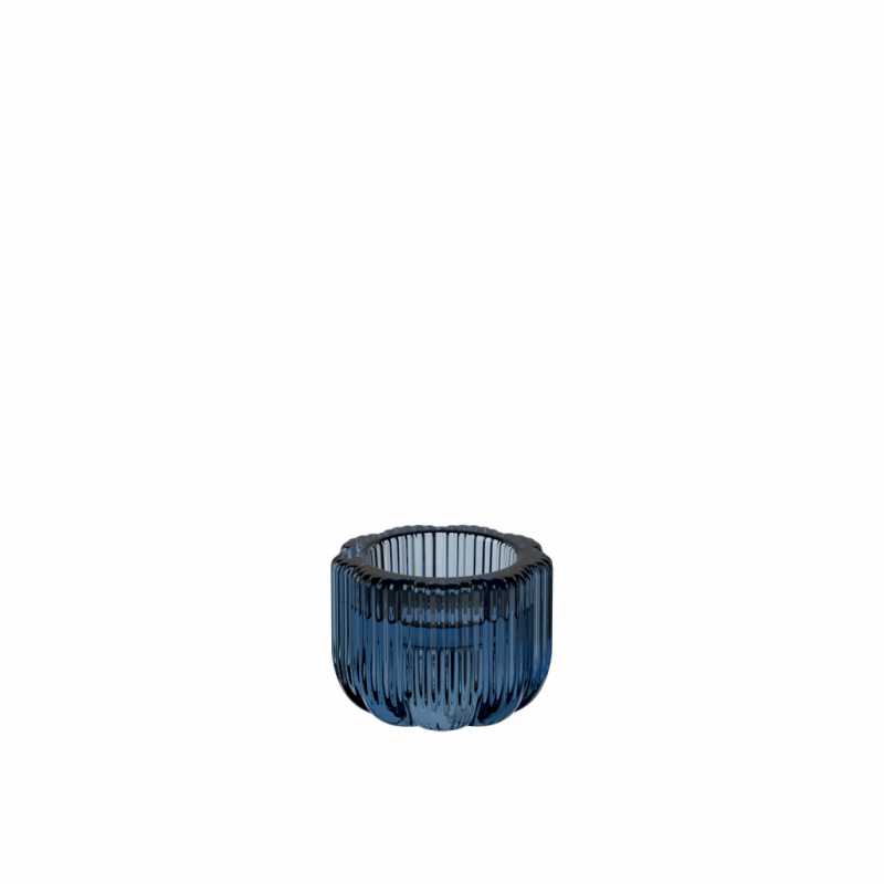1173380860 Fleur bleu, candlestick