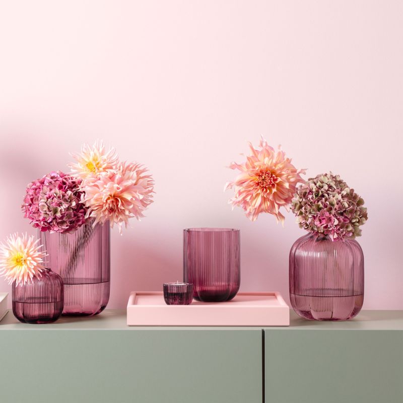 1173400946 Fleur cassis, Vase 11 cm