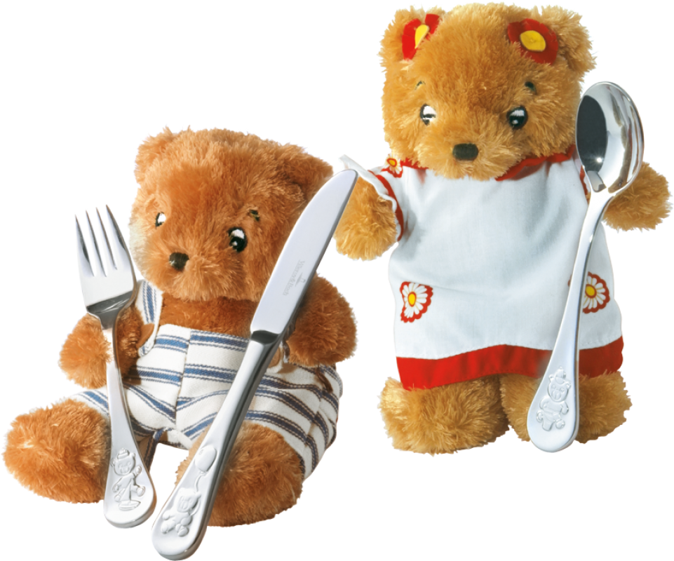 1263192091, Villeroy & Boch, Teddy, Kinderbesteck 4tlg.