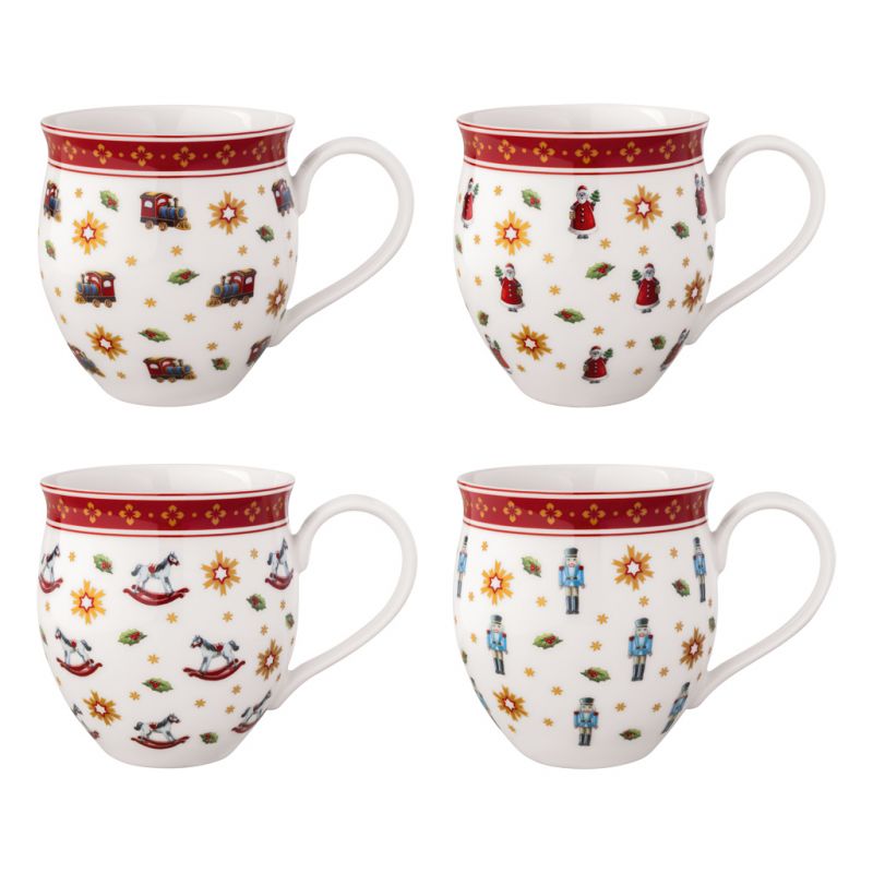 1485858407, Villeroy & Boch, Toy's Delight, 4 x mug, Toys