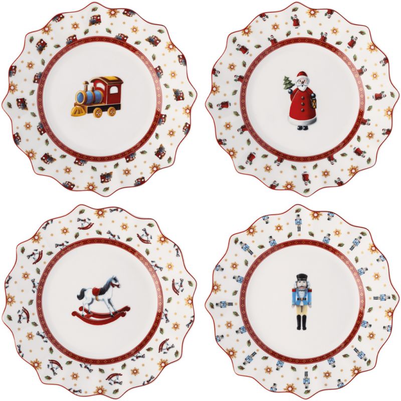 1485858815, Toy's Delight, 4 x plates, Toys
