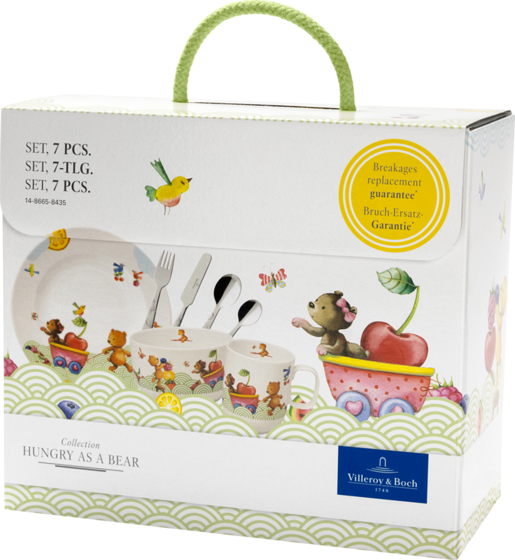 1486658435, Villeroy & Boch, Hungry as a Bear, set of 7.