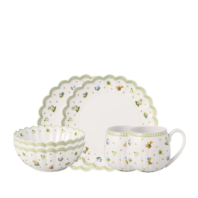 1486767281 Villeroy&Boch, Easter Delight, Breakfast set for 2, 6 pieces