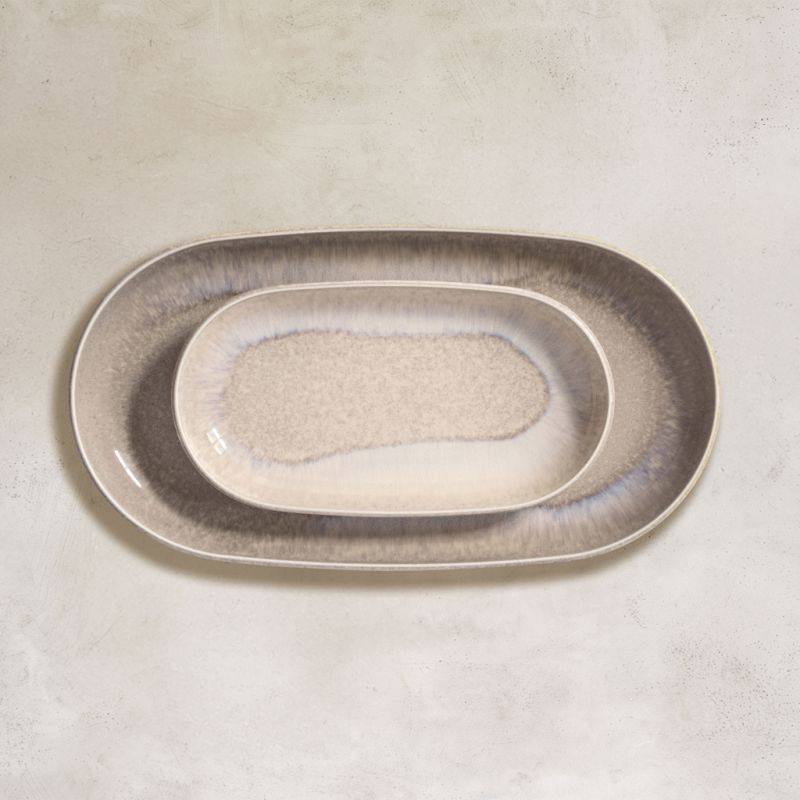 1951722920, Perlemor Sand, Servierplatte 34x20cm