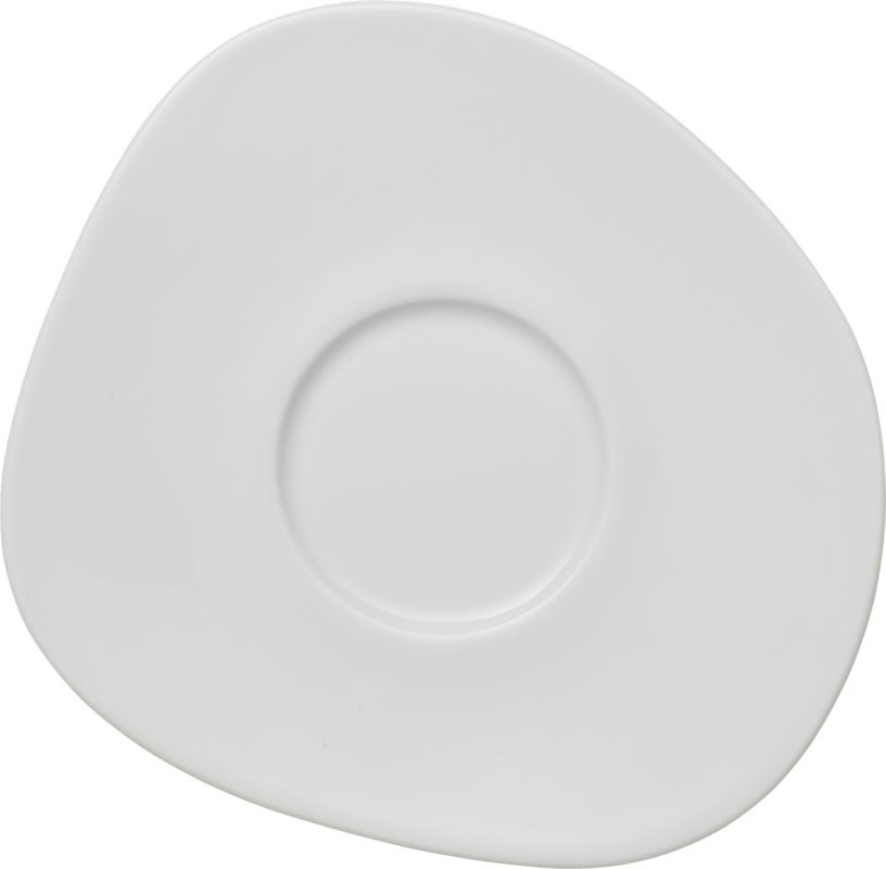 1952881310 Organic White, coffee saucer