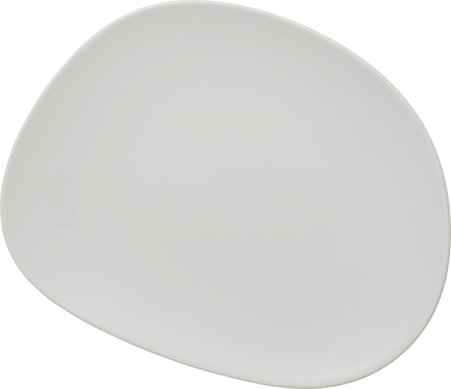 1952882640 Organic White, breakfast plate