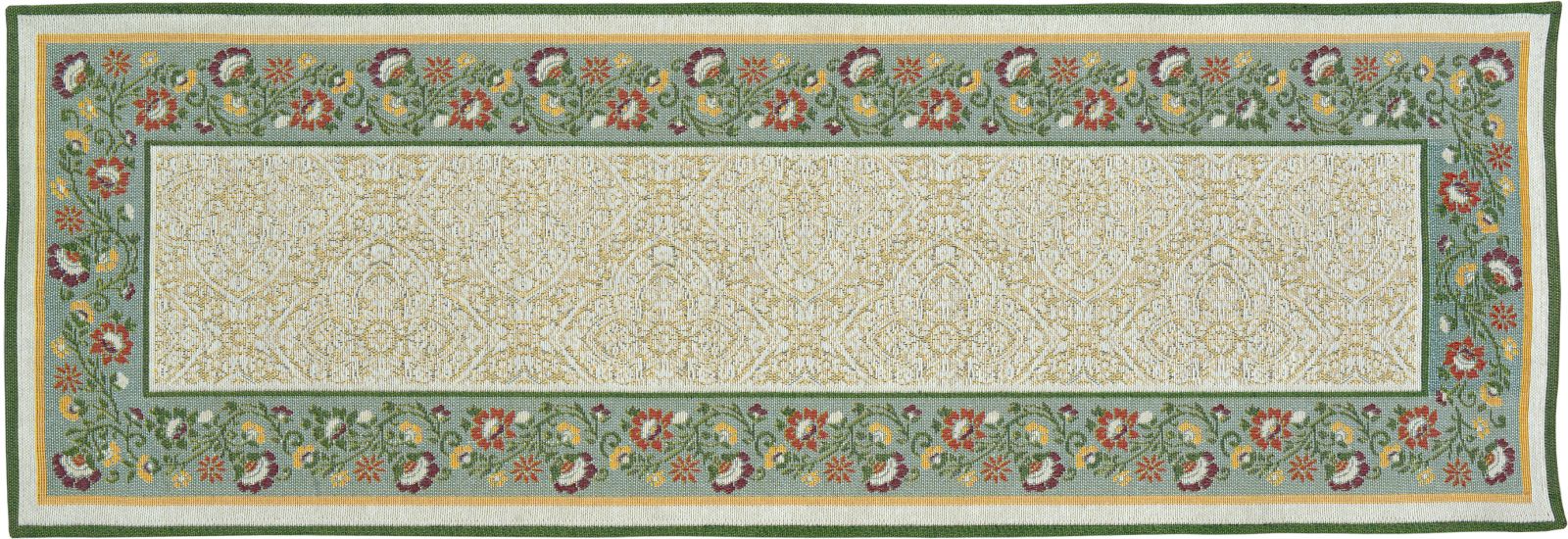 601268/40 Pune table runner 32x96 square (40)