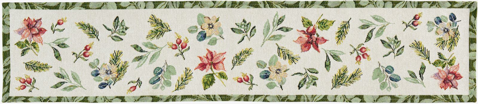 967124/40, Sander - X-Mas Greens table ribbon 20 x 96