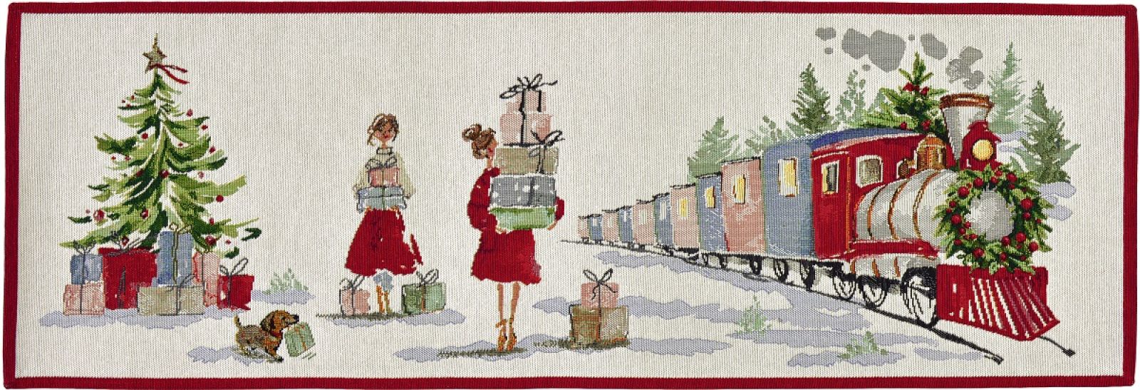 967968/40, Sander - XMas Express table runner 32 x 96