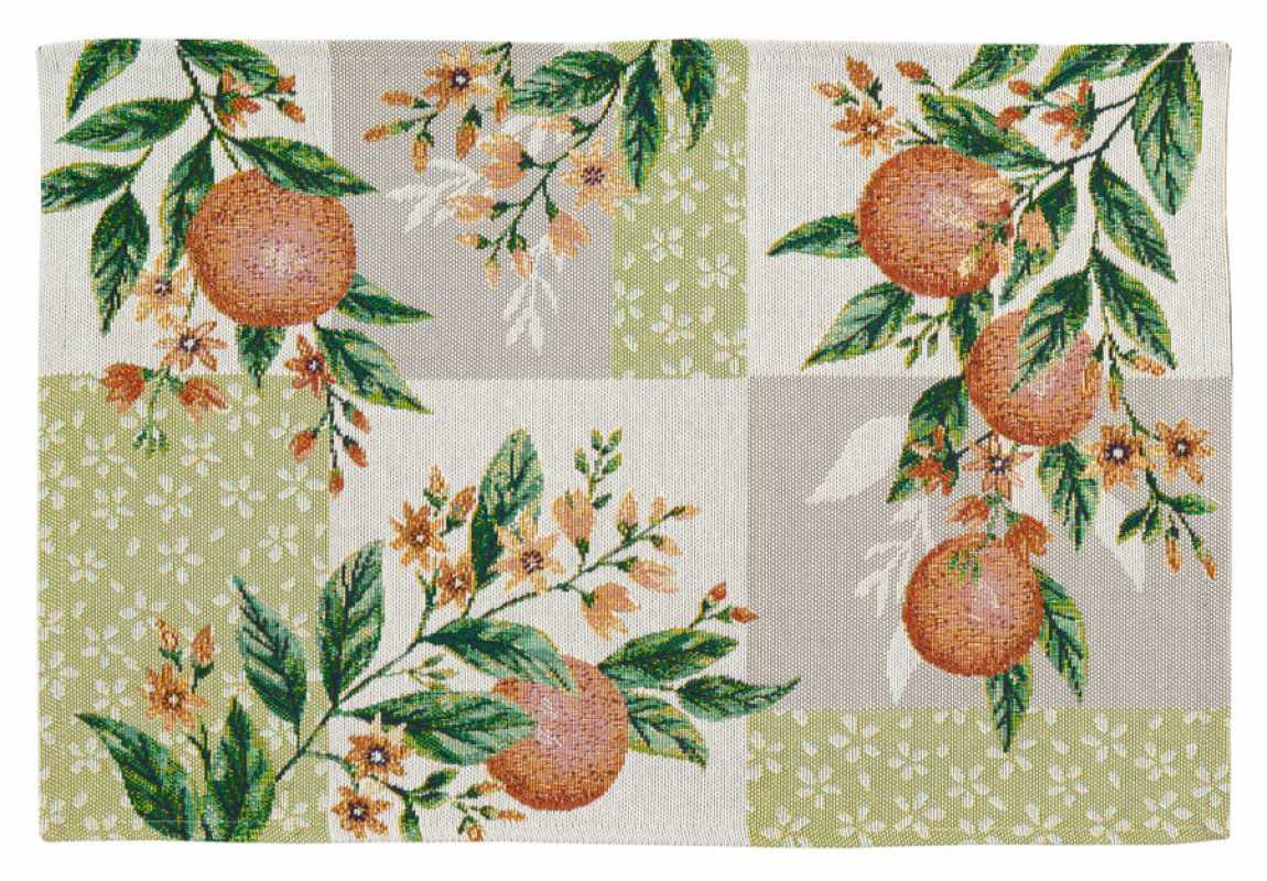 399818/40, Sander, Laranja placemat 32x48