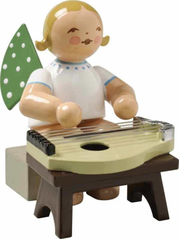Wendt & Kühn, 650/49a Angel sitting with zither