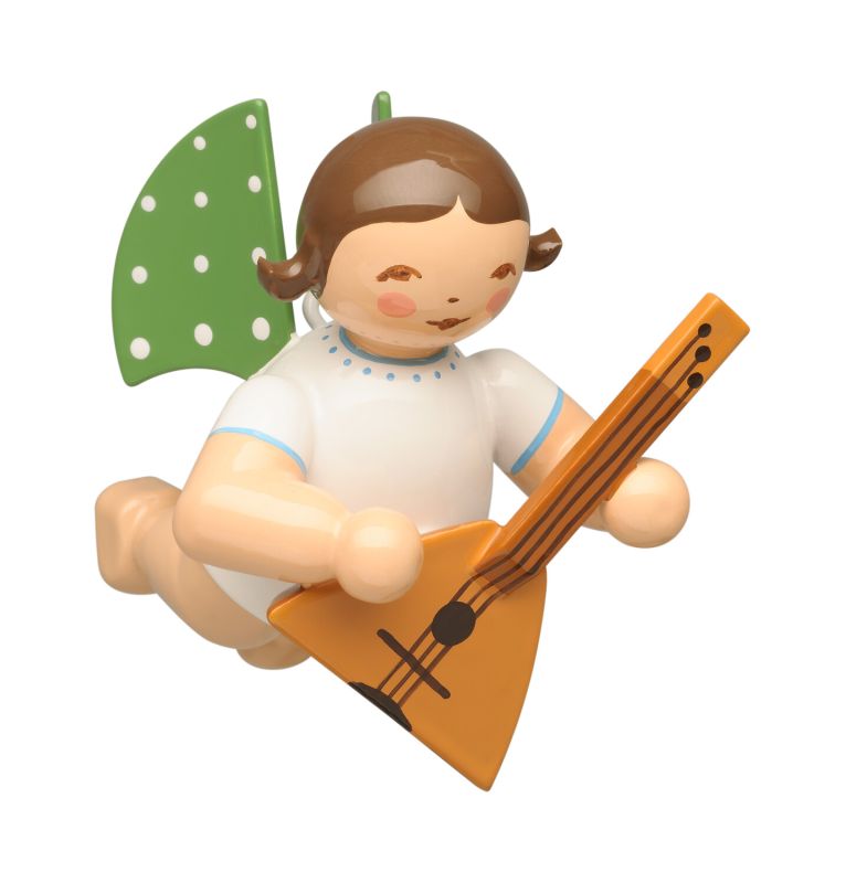 Wendt & Kühn, 650/130/77 Engel mit Balalaika, schwebend