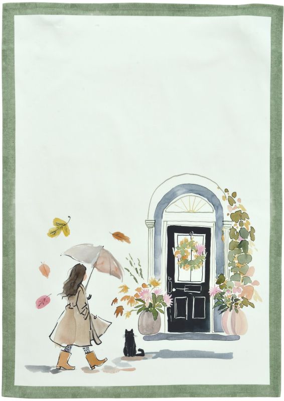 678493/40 Sander Le Chat Cuisine tea towel