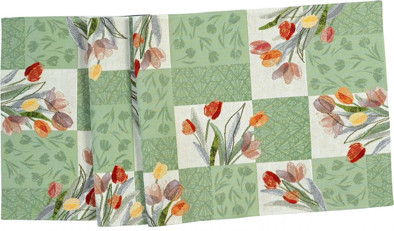 790269/40, Sander - Tulip Patch Tischläufer 49 x 143
