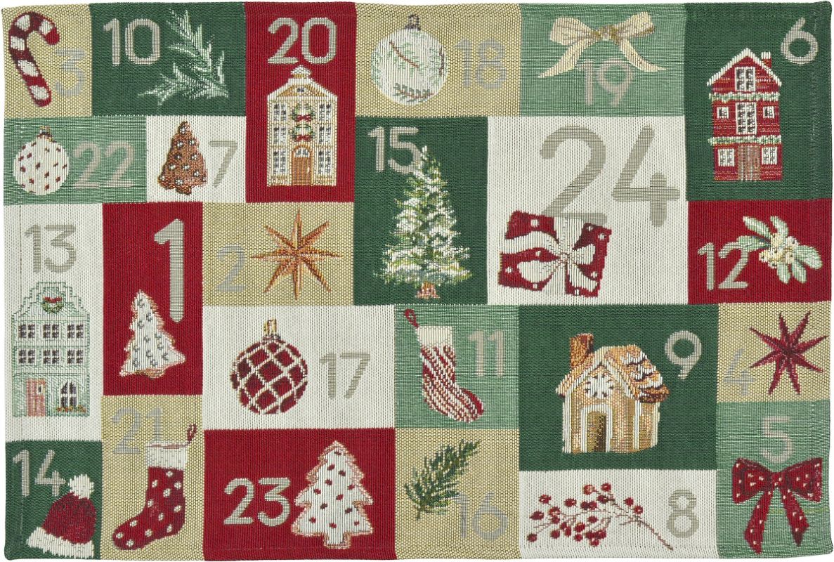 968068/40, Sander - XMas Calender Tischläufer 32 x 96