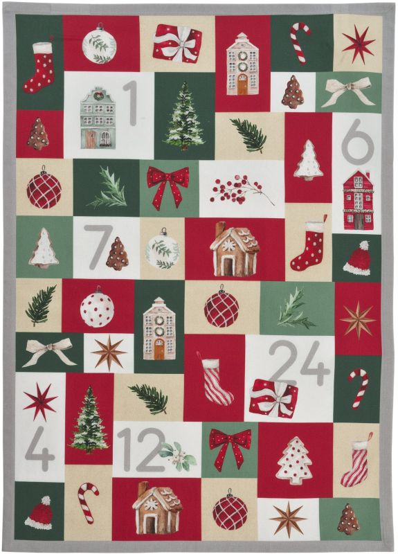 984293/40 Sander Kitchen Calendar Geschirrtuch