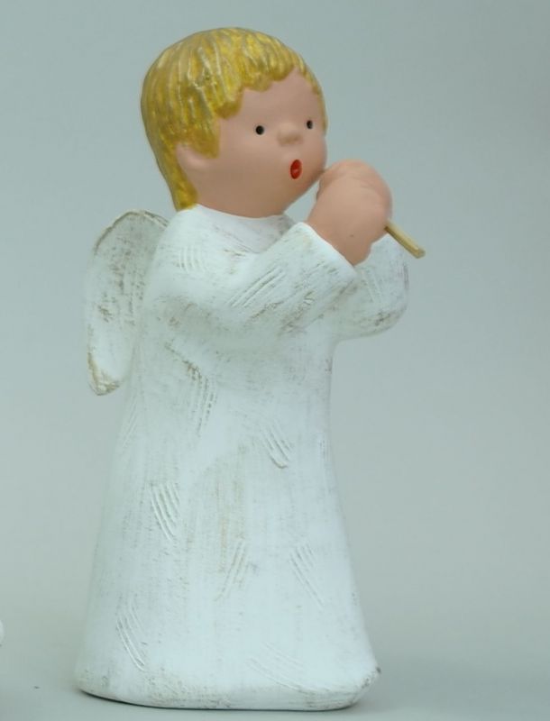 Singer Angel - Jacob with flute - 18 cm