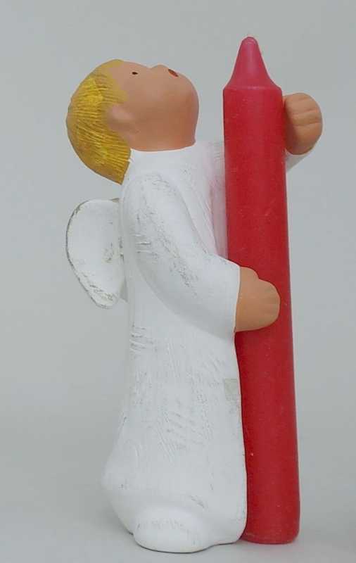 Singer Angel - Louis blowing candle holding - 17 cm